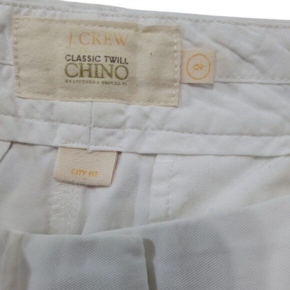 J.Crew Shorts Size 2 W29xL4.5 Classic Twill Chino Weathered & Broken In City Fit - Picture 4 of 4